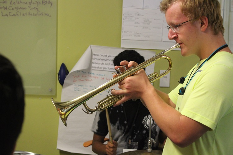 Summer Music Technology 2018 Band Practice